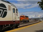 Amtrak and BNSF Crowd The South End